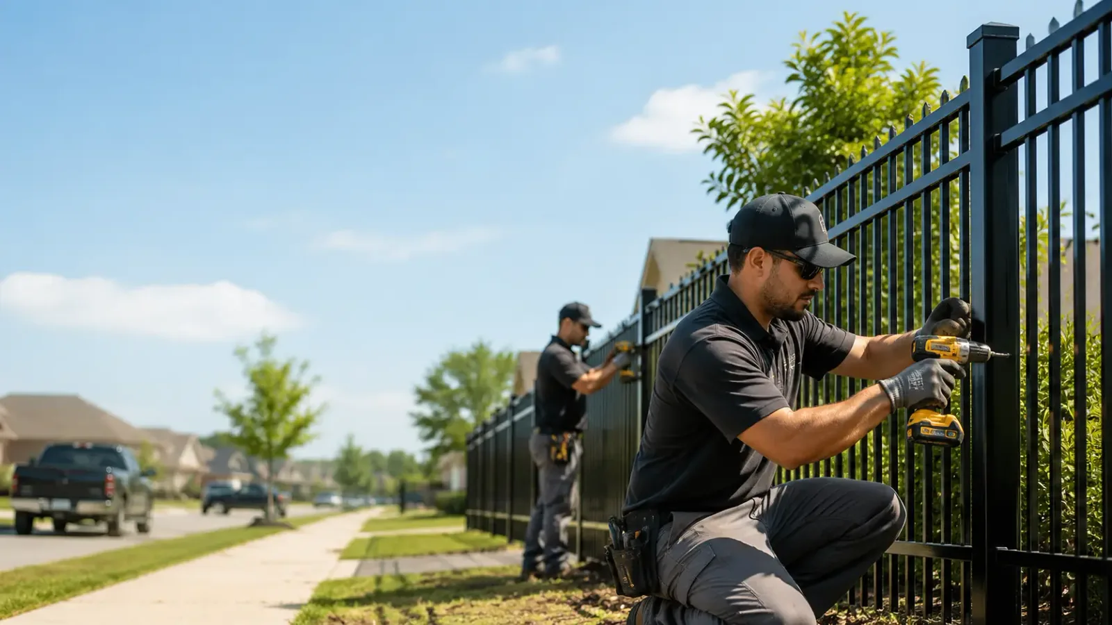 Metal Fence Installation in Cutler, IL